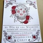 DayofDead2010_1 Clo Mor Press - Mendocino Coast Day of the Dead 2010 poster - 1